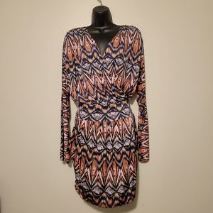 TBAGS Los Angeles Ikat Print Dress